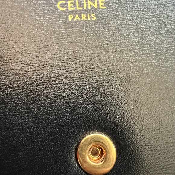 Celine Triomphe wallet on chain - Picture 6 of 11